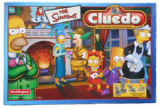 Simpsons Cluedo board game TV