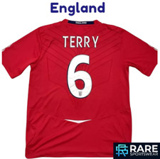 AUTHENTIC ENGLAND 2008-10 AWAY FOOTBALL SHIRT XL ADULT (V GOOD) TERRY No6
