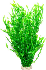 Large Green Realistic Artificial Aquarium Plants Fish Tank Plastic Plants 22 ...
