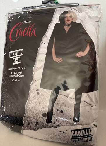 Cruella costume with jacket - with,