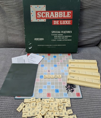 Vintage 1973 scrabble luxe - vintage,