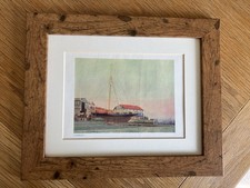 Framed Illustration Of Gosport By Charles Pears