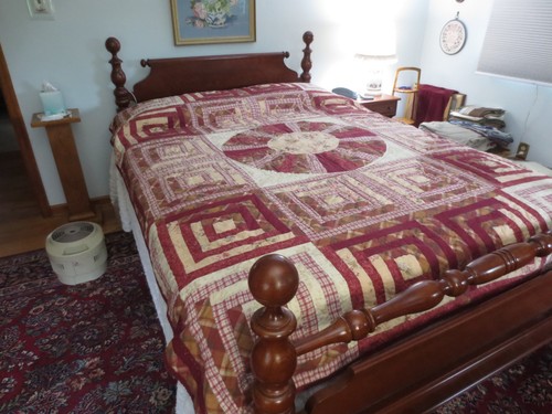 Hand quilted dresden - hand, plate