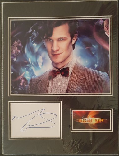 Matt smith signed 16x12 - matt,