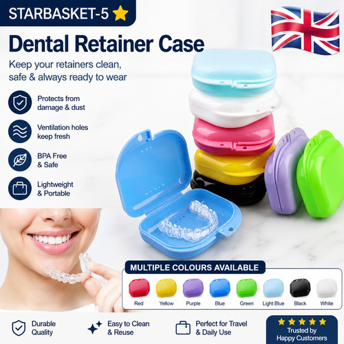 Pack dental retainer case - dental,
