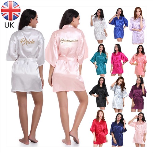 Bride maid honor robe - maid,