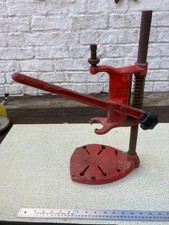 Vintage Red  Electric Drill No- 5  1/4" Bench Drill Stand