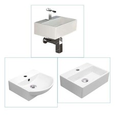 Bathroom basin wall hung - bathroom,