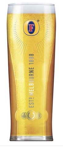 Fosters lager pint glases - x,