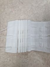 Curtain heading tape Rufflette style  pencil pleat 3" 
