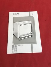 Philips BM 7500 series television instruction manual