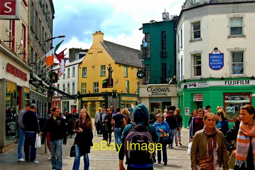 Photo 6x4 galway shop street - photo,