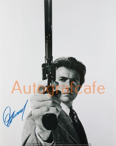 Clint eastwood autographed - clint,