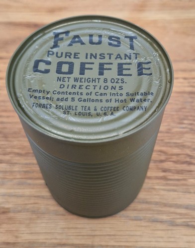 Faust coffee reproduction can - faust,