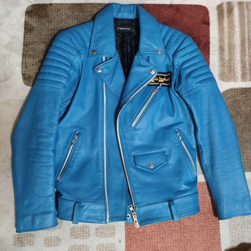 Blue double rider - blue, jacket