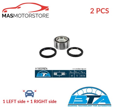 Wheel bearing kit set - bearing, pair