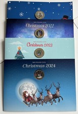 Christmas Gibraltar £2 Coins