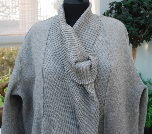 Oska boiled wool coat plus - -,