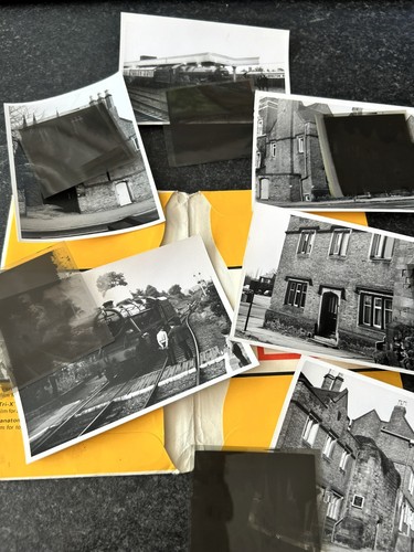 Vintage black white photo - vintage, &