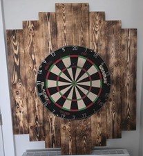 Rustic Wooden Dartboard