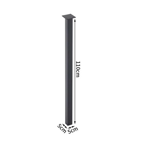 4pcs steel square tube - steel,
