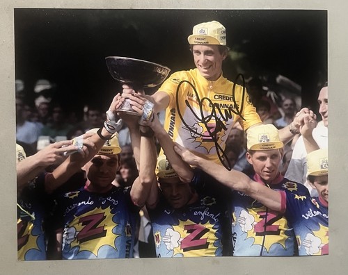 Greg lemond hand signed 10x8 - lemond,