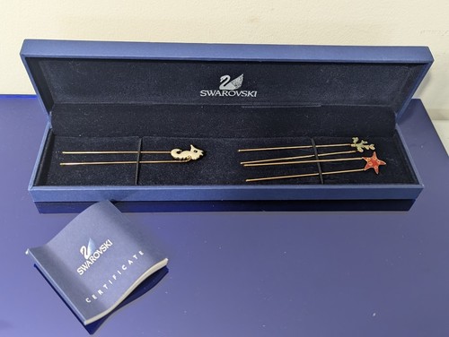 Swarovski hair pins - swarovski,