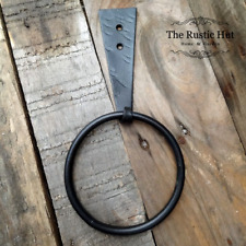 Small Black Cast Iron Towel