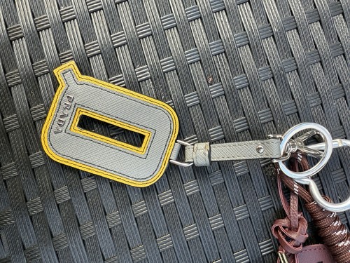 Prada keychain letter - prada, q