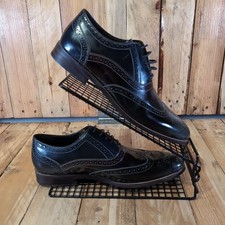 Mens dune leather brogues - dune,