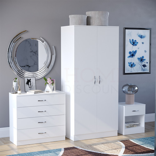 Modern bedroom furniture set - furniture,