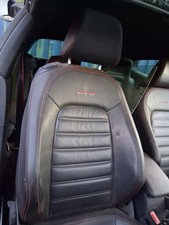 2014 VW VOLKSWAGEN SCIROCCO MK3 OSF DRIVER SIDE FRONT RIGHT LEATHER SEAT