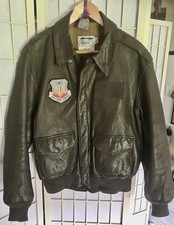 USAF Original A-2 Flight Jacket Saddlery 1988 First Issue Size 42