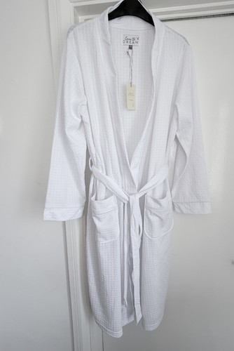 Ladies waffle bathrobe size - ladies,