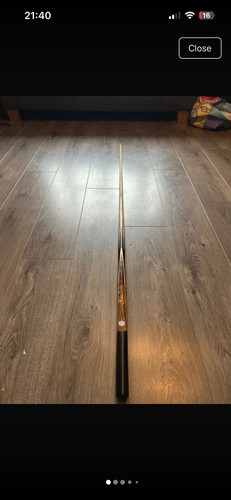 Woods one piece snooker cue - woods,