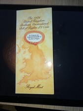 1689-1989 Tercentenary Two Pound Coin Bill of Rights £2 Uncirculated In Folder: