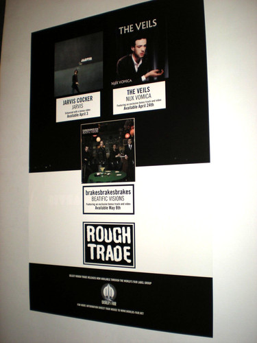 Poster rough trade records - rough,