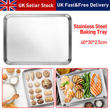 STAINLESS STEEL BAKING TRAY/ROASTING DISH/OVEN TRAY/SHEET PAN/OVEN DISH