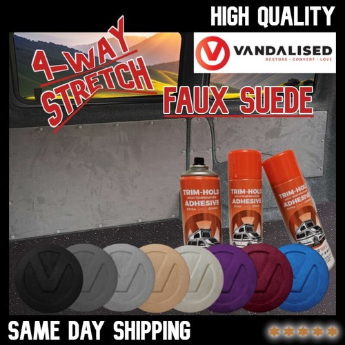 Stretch suede car van - car, foam