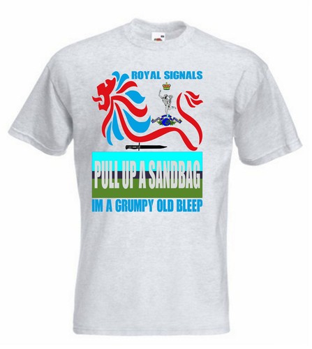 Royal signals shirt - royal,