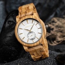 BOBOBIRD Wood Watch Men's