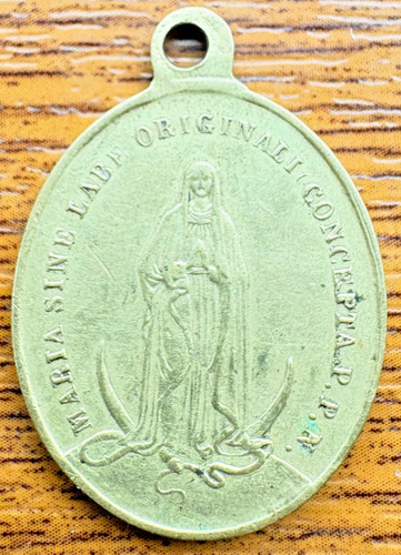 Catholic devotional medal - catholic,