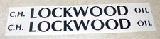Pair Smith Miller Lockwood Oil Tanker Stickers SM-020
