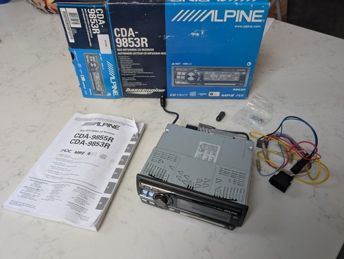 Alpine cda 9853r car - alpine, cda-9853r