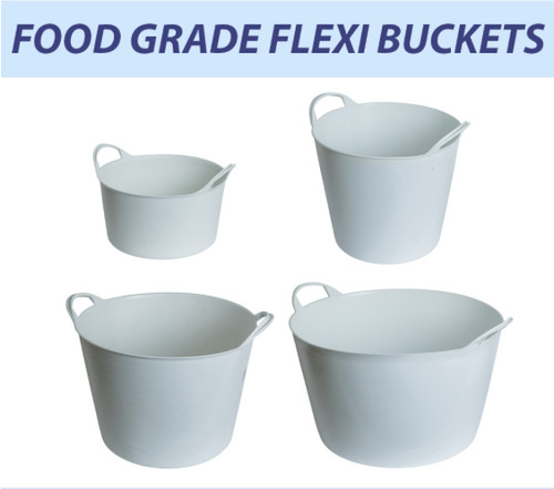 Flexi tub buckets food grade - food,