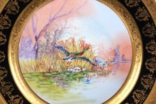 Limoges Plate Gold Large