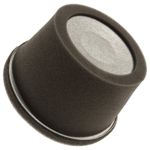 Air filter with foam - with,