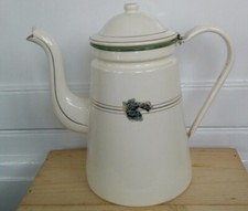 Vintage large french enamel - large,