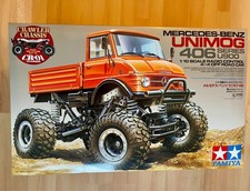 Tamiya CR-01 Mercedes Benz Unimog 406  RC Model  58414 - New CR01 Crawler