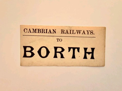 Cambrian railways luggage - railways,